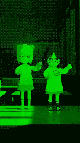 mirejuu dance green silly claire GIF