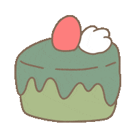 choko9ma01 sweet cake simple 可愛 Sticker