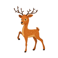 Deer Ruhrgebiet Sticker by VisitEssen