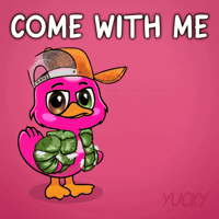 Follow Me Fun GIF by Yucky Ducks