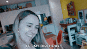 Excited Happy Birthday GIF by HannahWitton