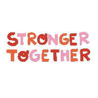 Stronger Together Unity Sticker