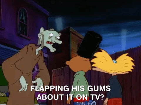 hey arnold nicksplat GIF