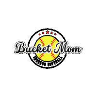 Bucketmom Sticker by Three60 Softball