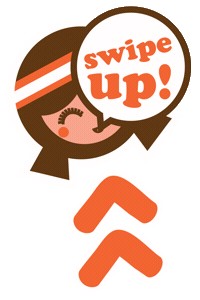 Swipeup Sticker by RACHELJPOWELL.COM