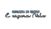 Jesus Descansa Sticker