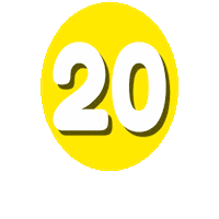 Studio Number Sticker