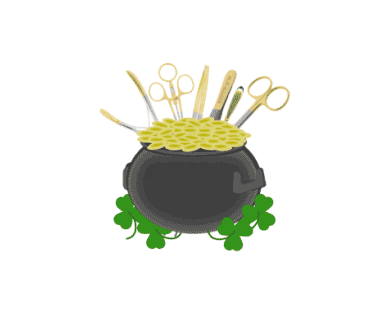 St Patricks Day Irish Sticker by KLS Martin Group