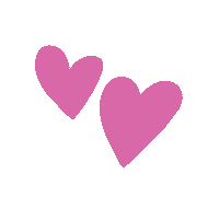 funpackedmoments love fun pink hearts Sticker