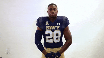 College Football Go Navy GIF by Navy Athletics