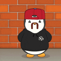 World Peace GIF by Pudgy Penguins