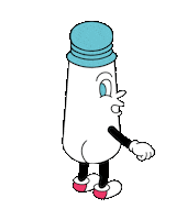 Salt Shaker Cartoon Sticker by chrixmorix