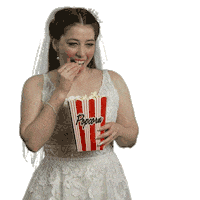Drama Popcorn Sticker by Married At First Sight