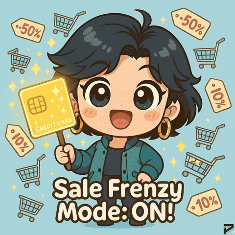 Shopping Spree Hana GIF by Persona