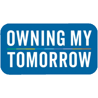 Tomorrow Owning Sticker by George Brown Polytechnic