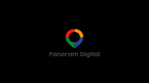 panoramdigital giphyupload logo glitch marketing GIF