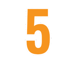 Number 5 Pma Sticker by Upsiders