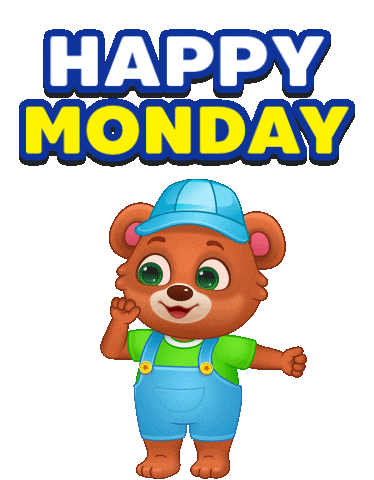 Good Morning Happy Dance Sticker by Lucas and Friends by RV AppStudios