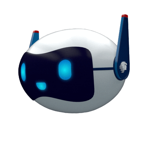 Robot Plane Sticker by Aeromexico