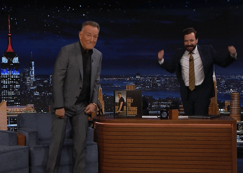 Bow Brucespringsteen GIF by The Tonight Show Starring Jimmy Fallon