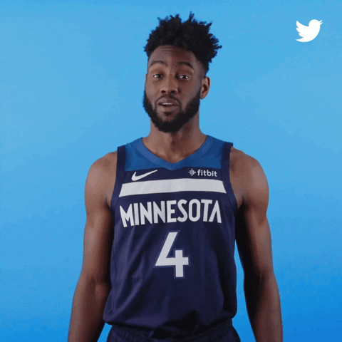 Minnesota Timberwolves Wow GIF by Twitter