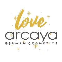 Arcaya love heart logo beauty Sticker