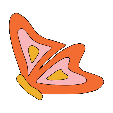 TheGrassIsGreener giphyupload music festival butterfly Sticker