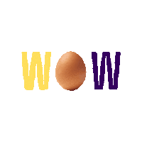 Egg Wow Sticker by Eggriculture