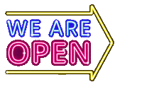 Weareopen Sticker by pinkparadise