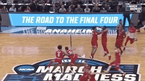 Celebrate College Basketball GIF by NCAA March Madness