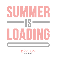 lovekini summer lifestyle bikini summer vibes Sticker