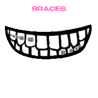 Braces Sticker by IIOCO