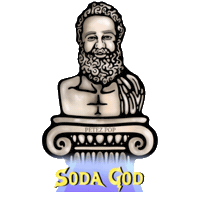 petezpop exotic drinks exotic soda petezpop sodagod Sticker