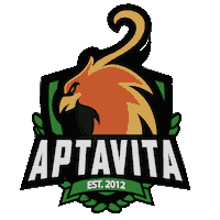 Aptavita logo fitness team brand Sticker
