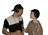 wearesunana love music friends dj Sticker