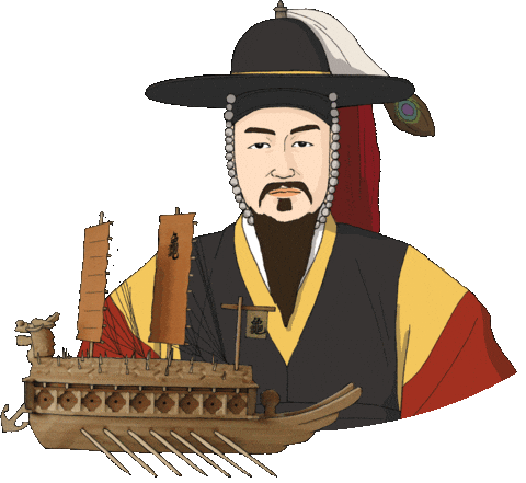 Korea Admiral Sticker by vank