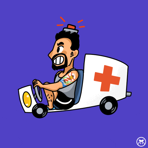 jenchibi happy car travel tattoo GIF