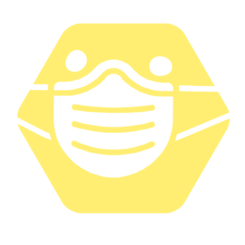 Betacowork giphyupload mask network safety Sticker