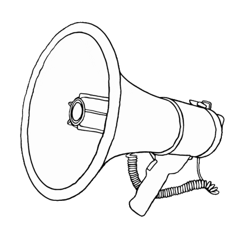 Speak Up Sticker by Terrell Hines