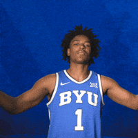 Hype Up Byu Basketball GIF by BYU Cougars