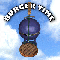 Burger Time Bbq GIF