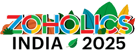 Zoholics India 2025 Sticker by Zoho