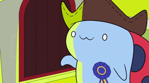 happy knock knock GIF by Cartoon Hangover