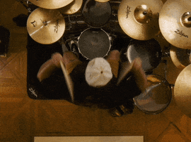 Drumming Scary Movie GIF by Pure Noise Records