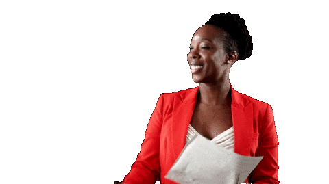 Consulting Black Woman Sticker by Ennov-Action
