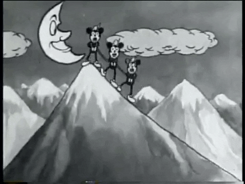 Go Away Vintage GIF by Fleischer Studios