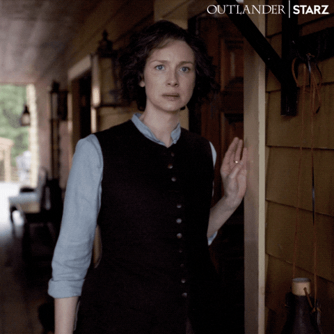 Scared Caitriona Balfe GIF by Outlander