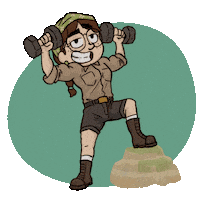 Sticker by Pepper Steps