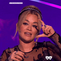 Rita Ora Itv GIF by The Masked Singer UK & The Masked Dancer UK