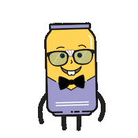 black tie drinking Sticker by LooseKeys